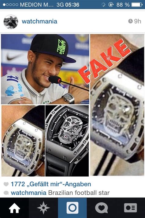 fake watch busta neymar|FakeWatchBusta.